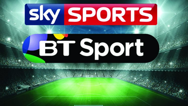 Live sport shown via BT/Sky Sports multiscreen