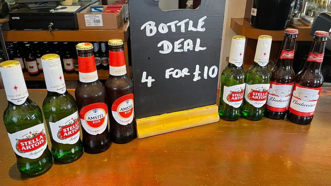 Premium Bottle Offer Any 4 for £10